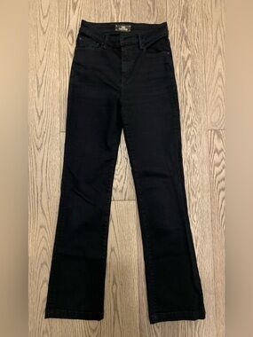Aritzia The Castings High Rise Chopped Flare Jeans Black Size US 26